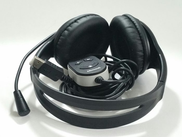 Microsoft LifeChat LX-3000 1084 USB Headset w Microphone - Image 4