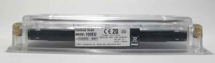Cardinal Storm 190EU Weighing Scale - Untested w Loose Cover - Image 3