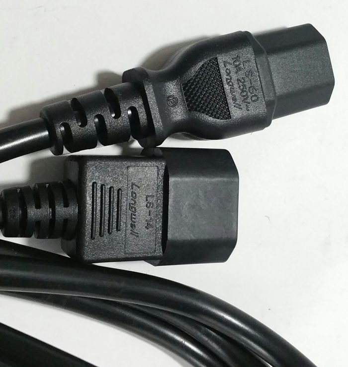 Male to Female Kettle Lead (C13/C14) Power Extension Cables - Job Lot x10 - Image 4