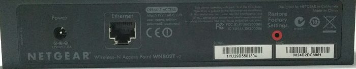Netgear WN802T v2 Wireless-N Access Point - Image 3
