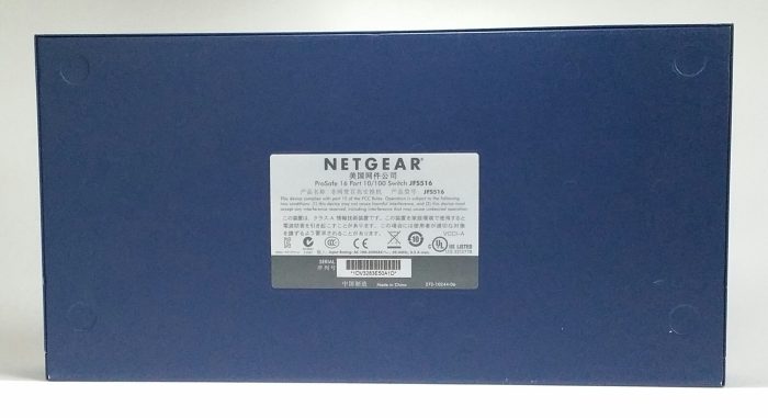 Netgear JFS516 Prosafe 10/100 16 Port Ethernet Switch - Image 4