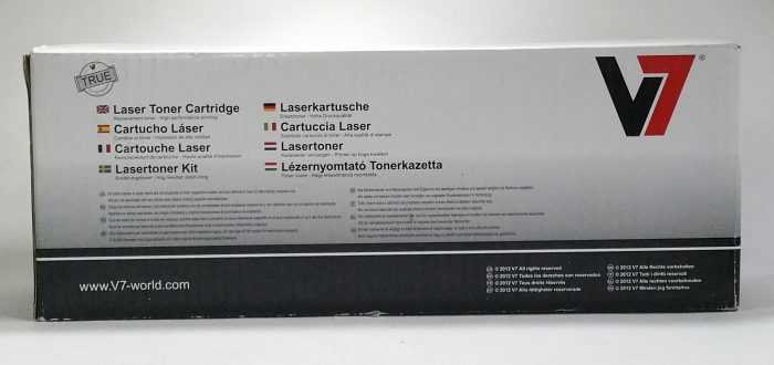 V7 V7-B03-C0FX3-BK Black Toner Cartridge for HP Q7581A For Canon FAX L388 - Image 4