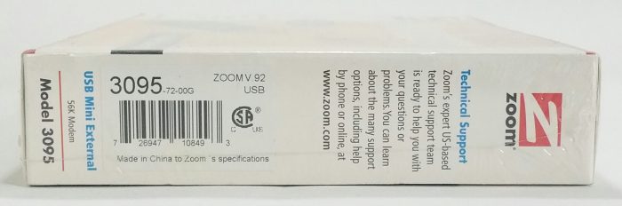 Zoom 3095 56K V.92/V.90 USB Modem for Mac & Linux Computers - Image 4