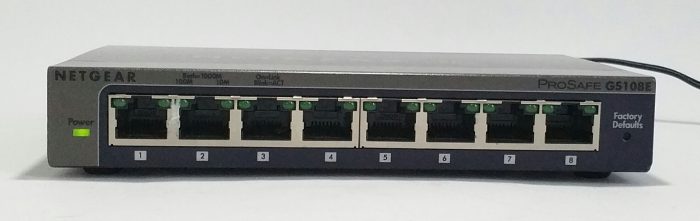 Netgear GS108E v2 ProSafe Plus 8 Gigabit Switch - Image 2