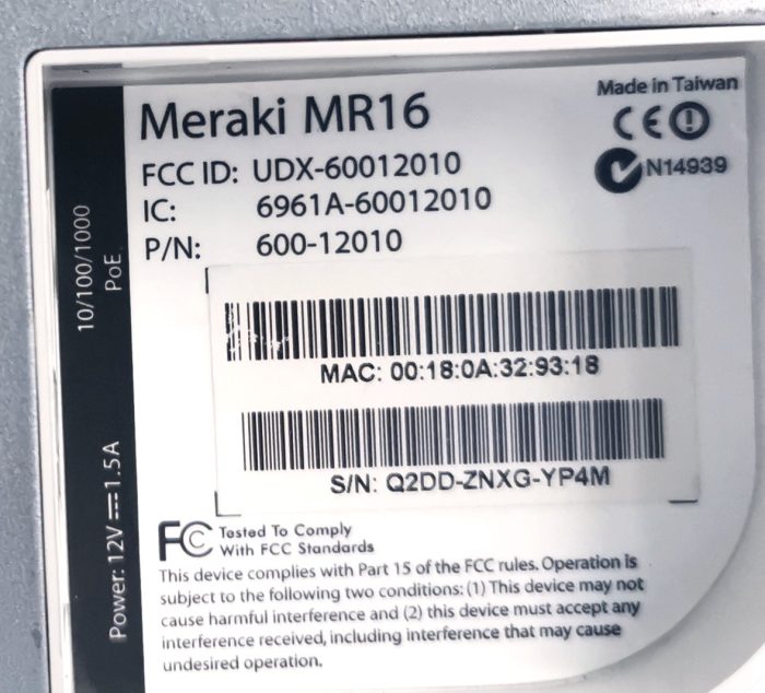 Ruckus ZD1000 ZoneDirector1000 10/100/1000 Wireless Ethernet Access Point - Image 7