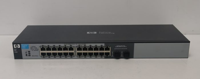 HP ProCurve 1810G-24 Switch J9450A 10/100/1000Base-T Ports (1-24T) Ports Are Auto-MDIX - Image 2