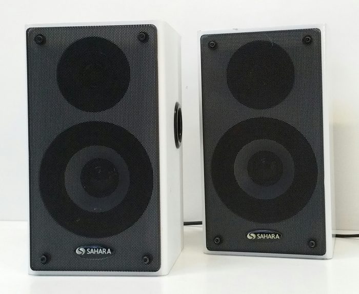 2X Sahara 1050005 Wall Mounted Speakers With Mounting Brackets - Image 2