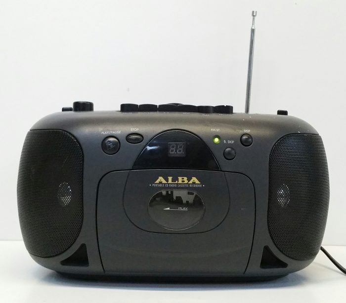 Alba CX500/L Portable Stereo Radio Cassette with CD Player FM 88-108MHz Compact Disc Digital Audio - Image 2