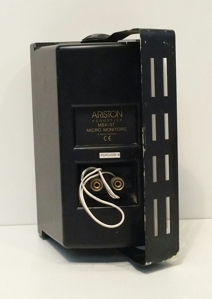 2x Ariston Acoustics MSX-07 Micro Monitors Speakers - Image 3