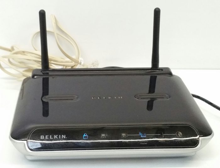 Belkin N Wireless Modem Router F5D8633-4 Comes With PSU - Image 2