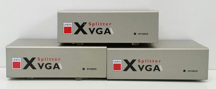 3X Lindy X-VGA Splitter Pro-2 2 Ports - Image 2