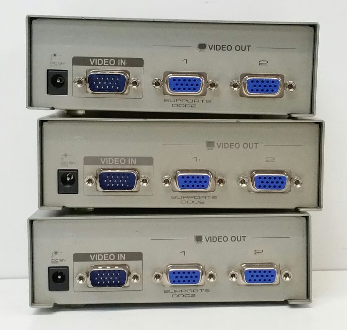 3X Lindy X-VGA Splitter Pro-2 2 Ports - Image 4