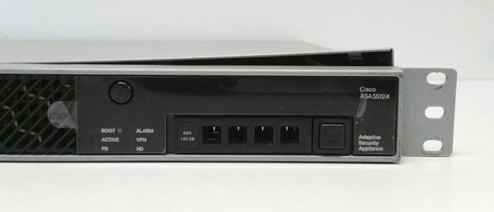 Cisco ASA 5512-X Adaptive Security Appliance With Bracket Loose Front Case - Image 7