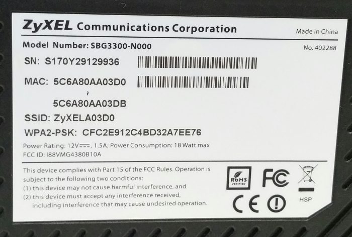 Zyxel SBG3300-N000 Wireless Combo WAN Small Business Security Gateway - Image 3