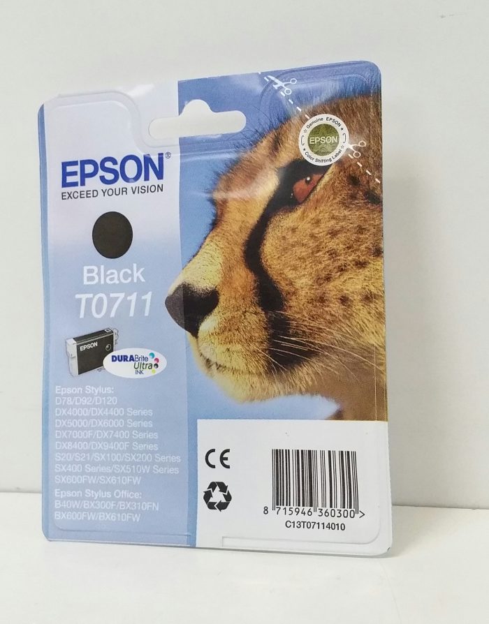 Epson T0711 Black Ink Cartridge - Image 2