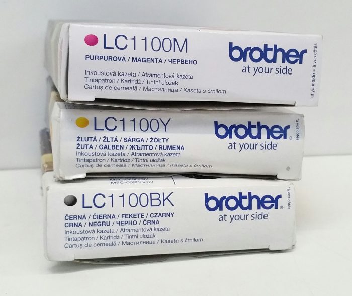 JobLot Brother LC1100Y/ LC1100BK/ LC1100M Ink Cartridge 1x Magenta EXP 2018.09 1x Black EXP 2015.06 1x Yellow EXP 2015.06 - Image 4