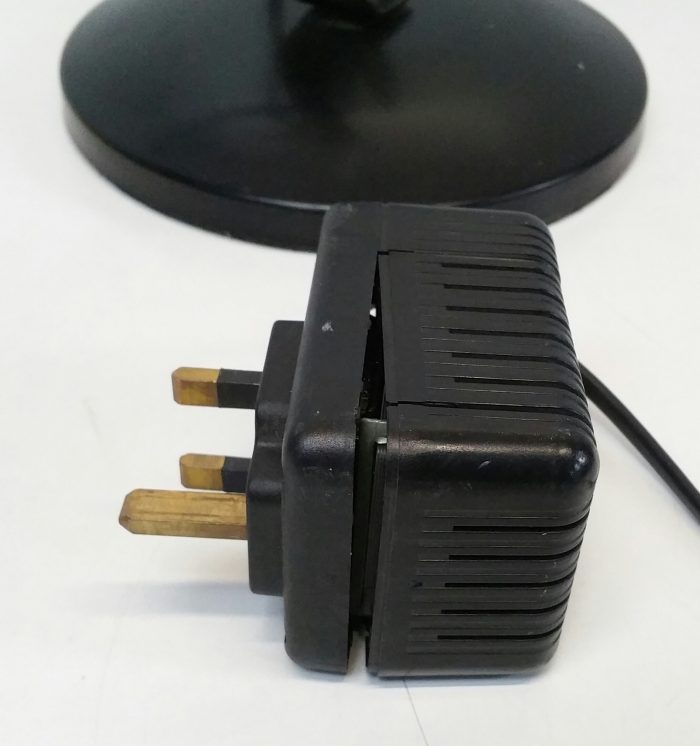 Vintage 90PL Reading Lamp Black Broken Lamp Cover & Adapter - Image 5