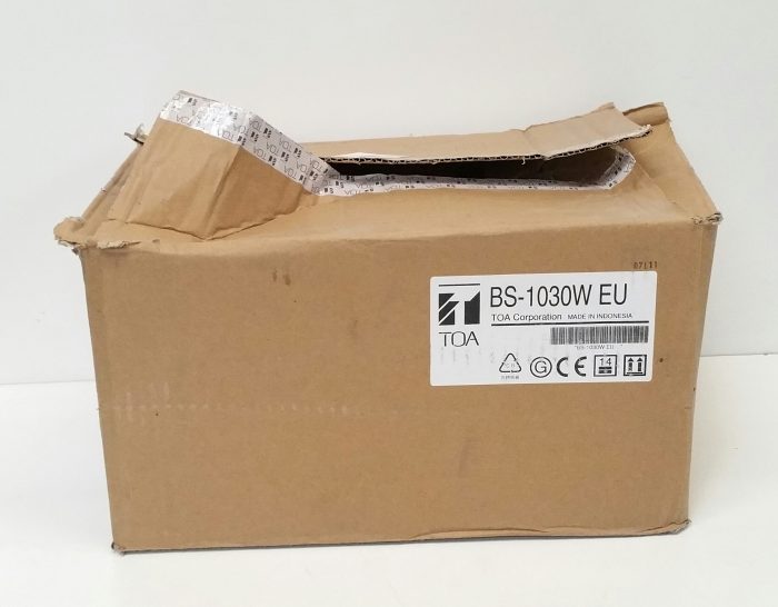 TOA Universal Speakers BS-1030W Wall Mounted Speakers With Mounting Brackets - Image 3