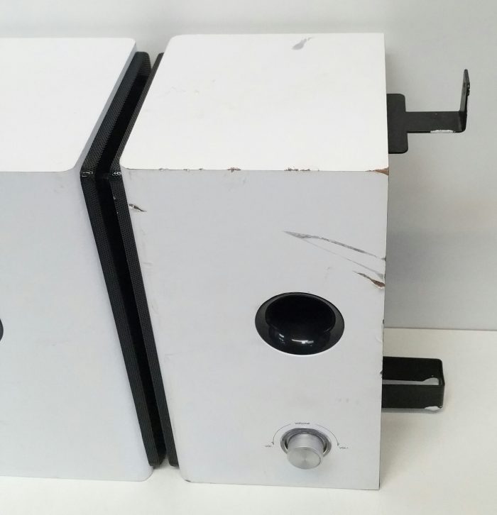 2X Clever Audio 1050037 Wall Mounted Speakers With Mounting Brackets - Image 6