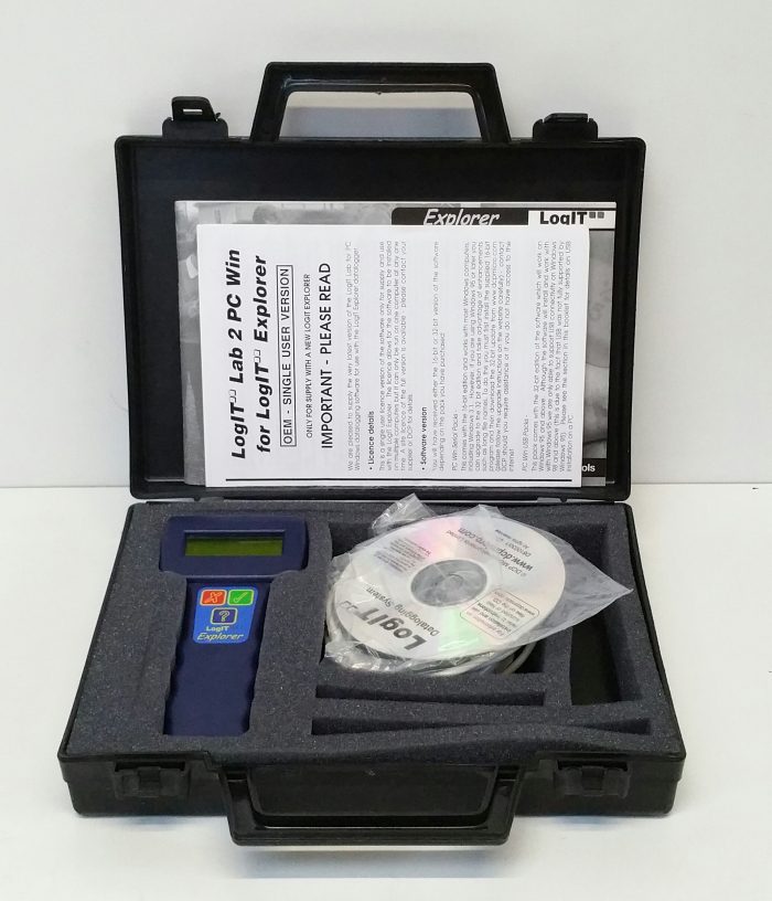 Logit Data Logging System+ Logit Lab2 For Window Instruction Manual + Disc - Image 2