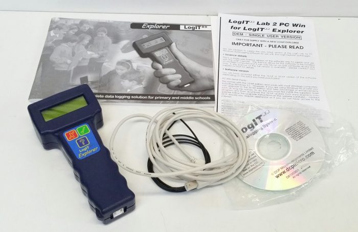 Logit Data Logging System+ Logit Lab2 For Window Instruction Manual + Disc - Image 6