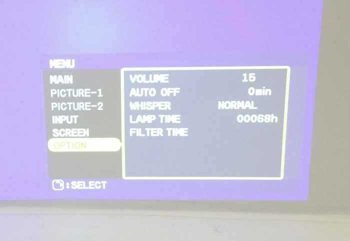 Hitachi XGA CP-X275 Multimedia Mobile LCD Projector 68 Lamp Hours - Image 10