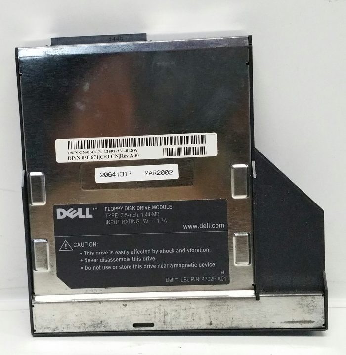 Dell 3.5" 1.44 MB Floppy Disc Drive Module 4702P - Image 2