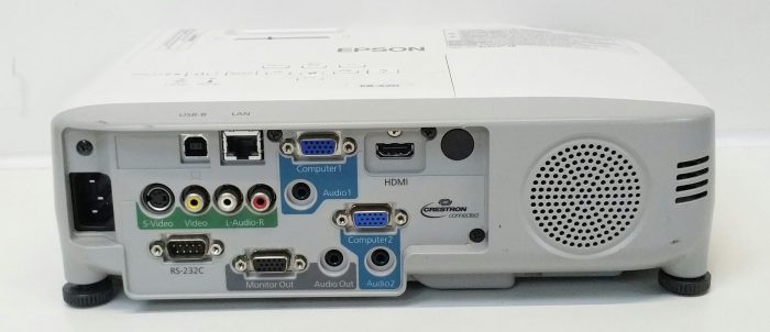 Epson H570B EB-X20 HDMI LCD Projector with 836 Lamp Hours Used - Image 5