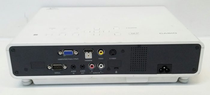 Casio XJ-M130 Data Projector with 7156 Lamp Hours Used - Image 5