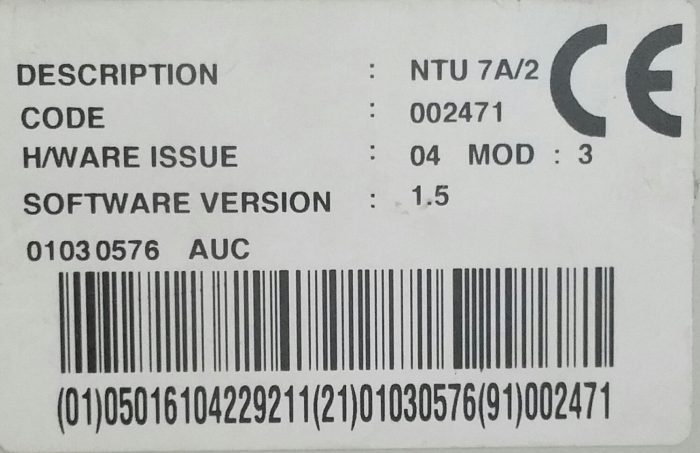 BT NTU7A/2 002471 Network Terminating Unit - Untested - Image 6