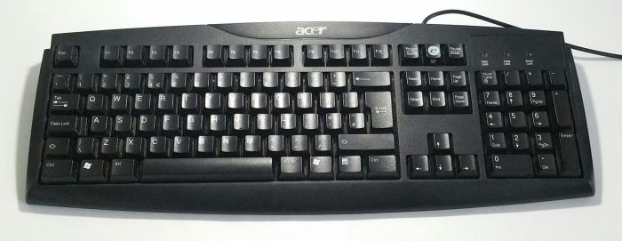 Acer SK-1688 PS2 6 Pin Wired Keyboard - Image 2