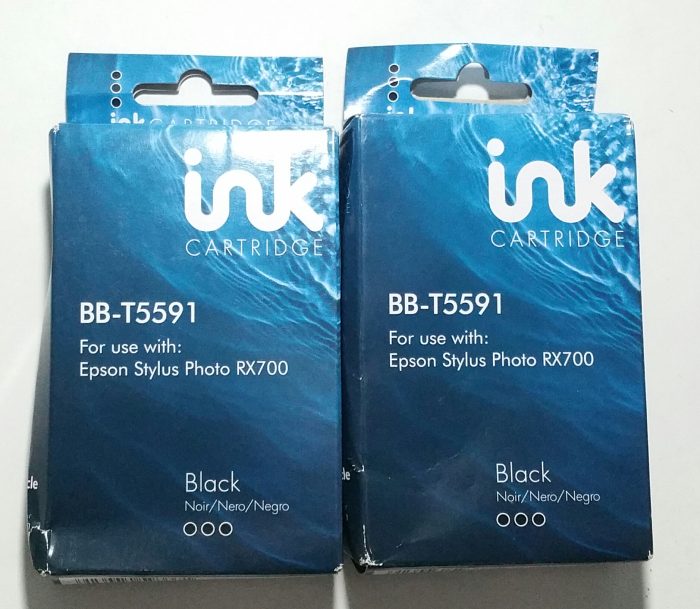 Ink Cartridge BB-T5591 x3 BB-T5593 x1 BB-T5594 x1 BB-T5595 x1 BB-T5596 x1 Mixed Color Ink Print Cartridge For Epson Stylus Photo RX700 - Job Lot x5 - Image 6