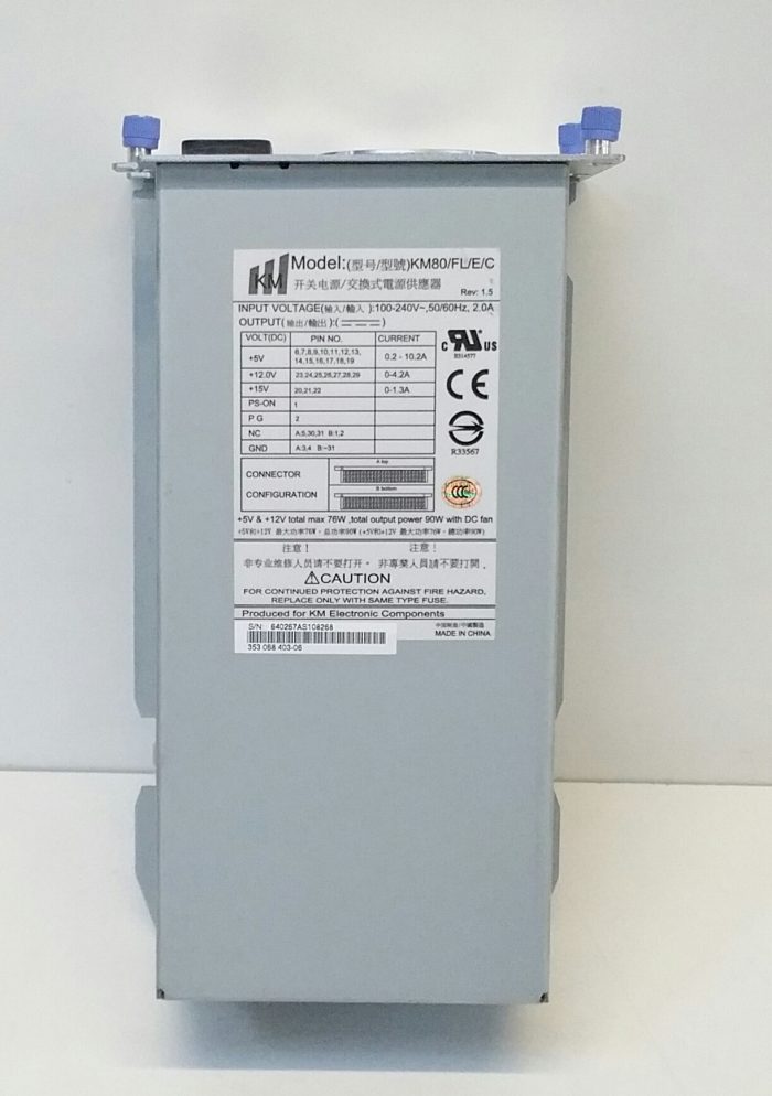 KM Power Supply KM80/FL/E/C 90W Total Output Power With DC Fan - Image 4