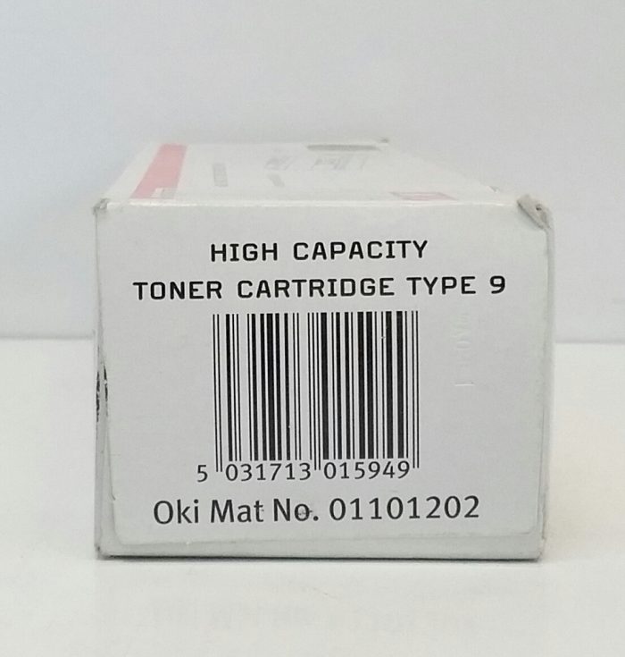 OKI High Capacity Toner Cartridge Type 9 For Use With B4300 B43590 - Image 4