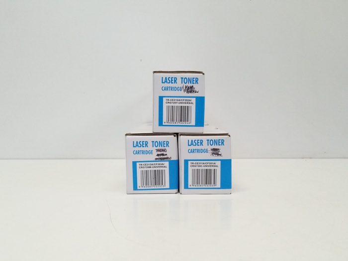 Laser Toner Cartridge Job Lots TR-CE311A/12A/13A/ CF351A/52A/53A/ CRG729C/29Y/29M-Universal Cyan, Yellow, Magenta Premium Quality - Image 10