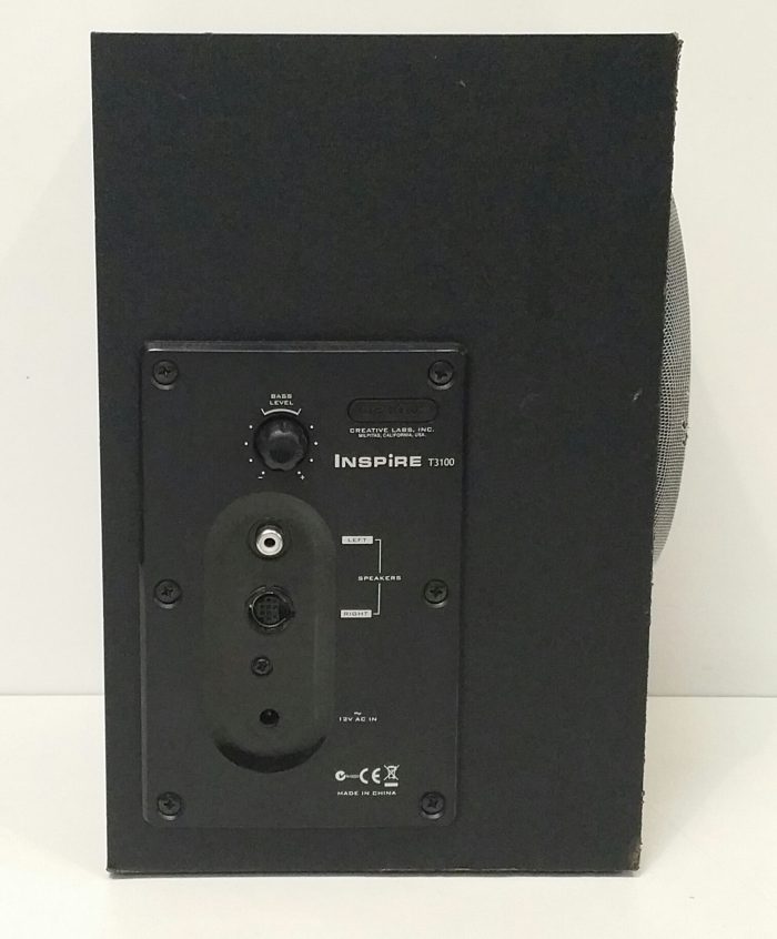 Creative Labs Inspire T3100 Multimedia Speaker Set 2 x Satellite Speakers - Image 5