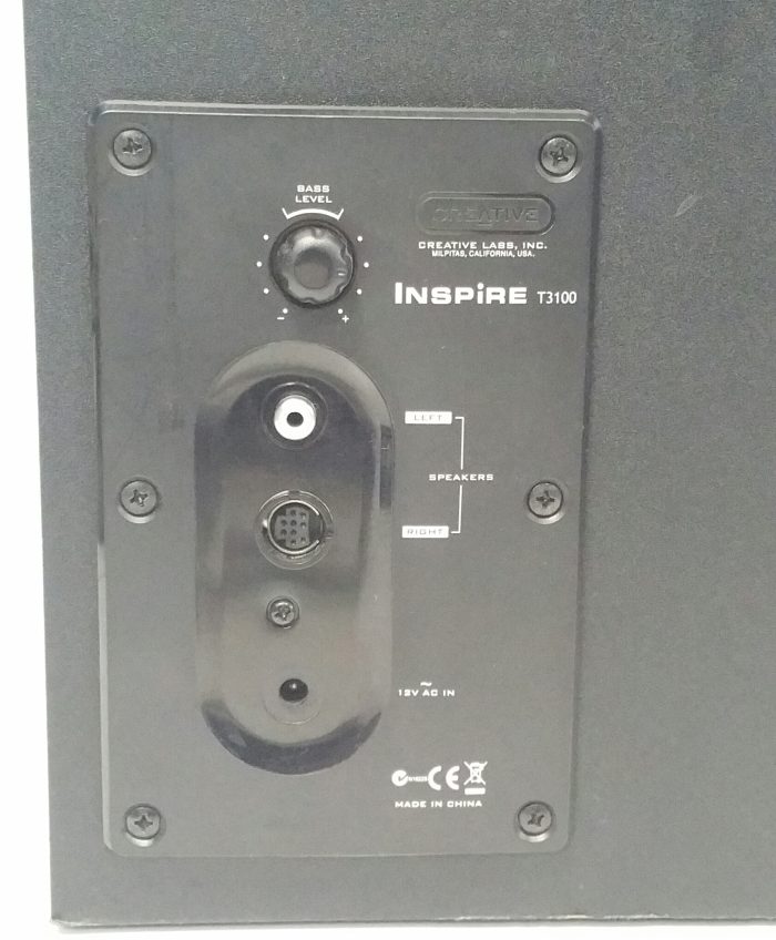 Creative Labs Inspire T3100 Multimedia Speaker Set 2 x Satellite Speakers - Image 4