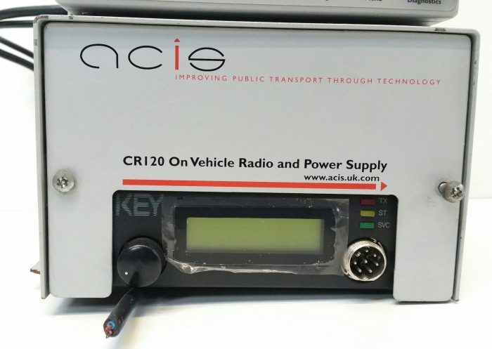 ACIS DT120 On Vehicle Computer CR120 On Vehicle Radio and Power Supply - Image 4