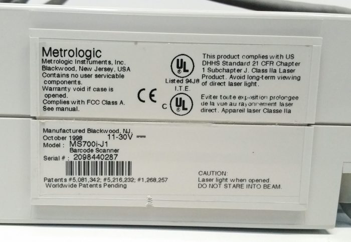 Metrologic Fixed Projection Laser Barcode Scanners MS700i - Image 3