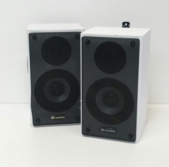 2X Sahara Wall Mounted Speakers With Mounting Brackets 1050005 - Image 2