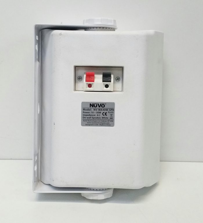 Nuvo NV-WA40W-SPK Wall Mounted Speakers - With Mounting Brackets - Image 5