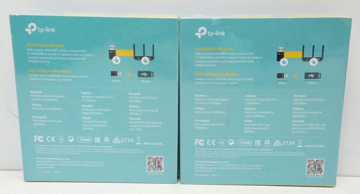 TP-Link TL-WN823N 300Mbps Mini Wireless-N USB Adapters - x2 - Image 4