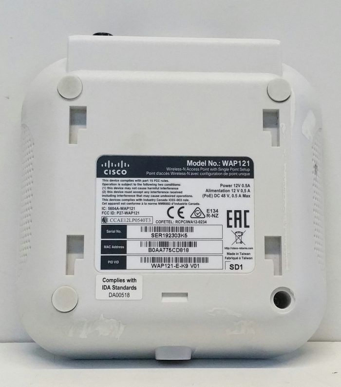 Cisco WAP121 Wireless-N Access Point with Single Point Setup - Image 3