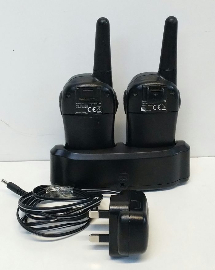 2X Binatone Terrain 750 1040927 Long Range Two Way Radio Walkie Talkie With Terrain 750 Twin Plus Charger Pod - Image 5