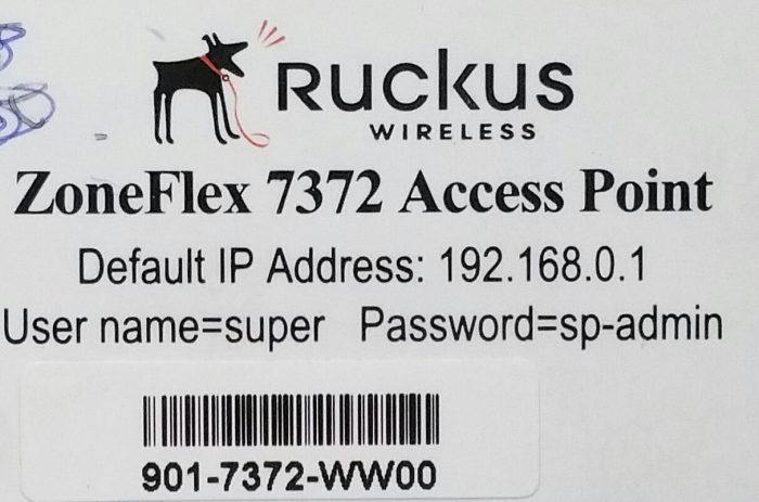 Ruckus ZoneFlex 7372 10/100 10/100/1000 + PoE Access Point - Image 3