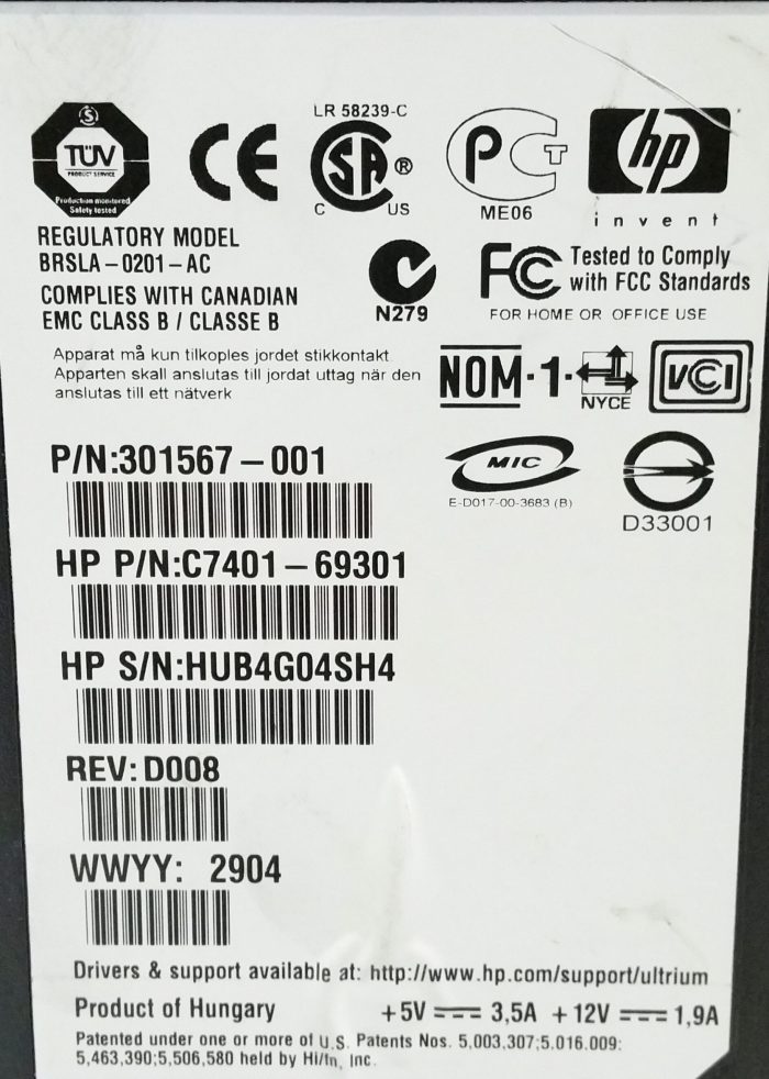 HP StorageWorks Ultrium 230 LTO-1 BRSLA-0201-AC External Backup Drive - Image 3