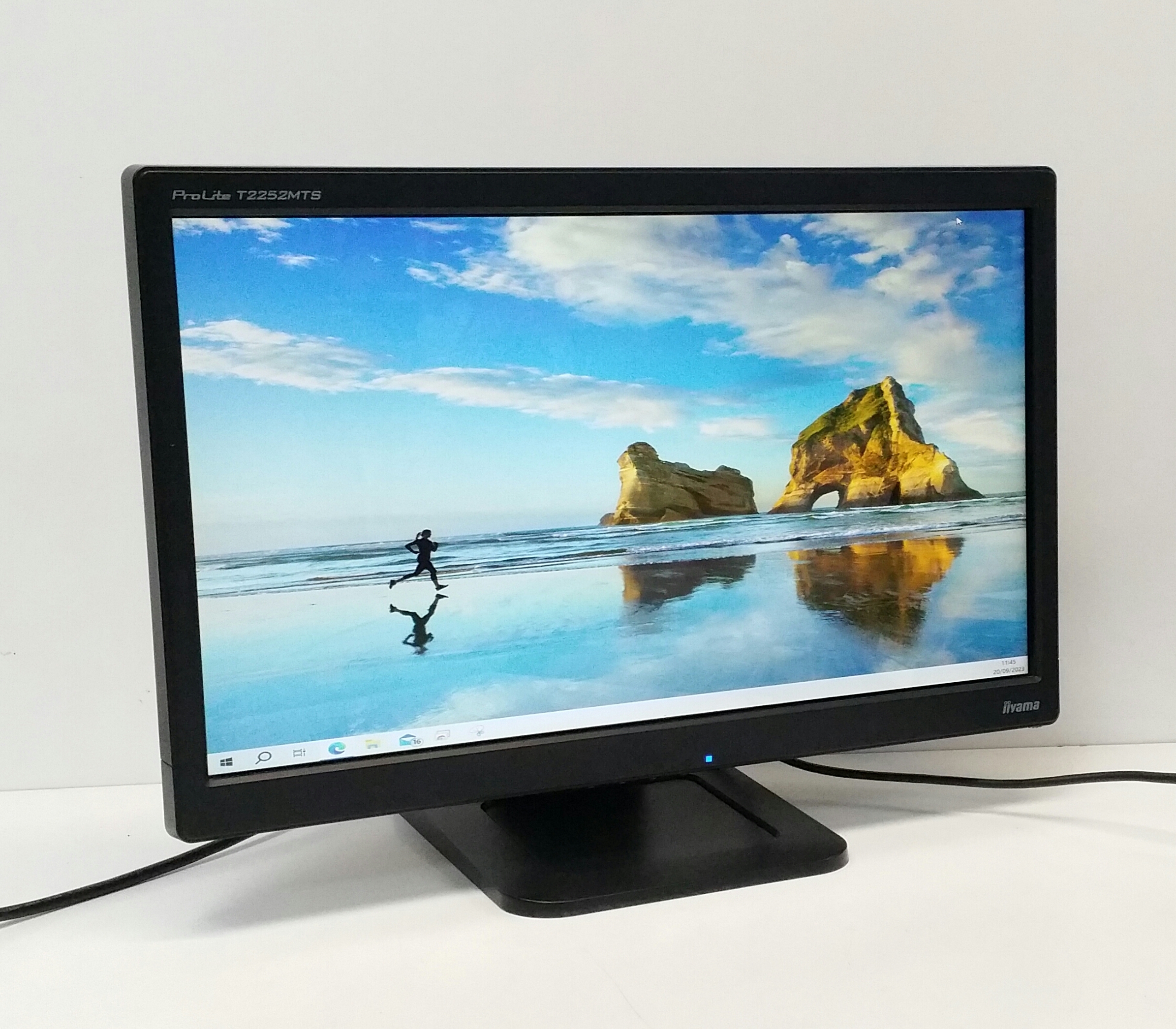 20230920_114503-1 IIYAMA ProLite T2252MTS 22" Monitor PL2252MT With Stand - Touch Screen Working - Image 1