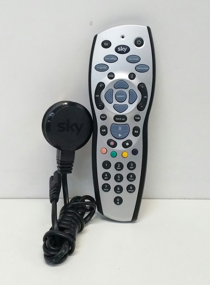 Sky HD TV Remote URC1672-00-01R01 With A Sky Twin Power Cable - Image 2