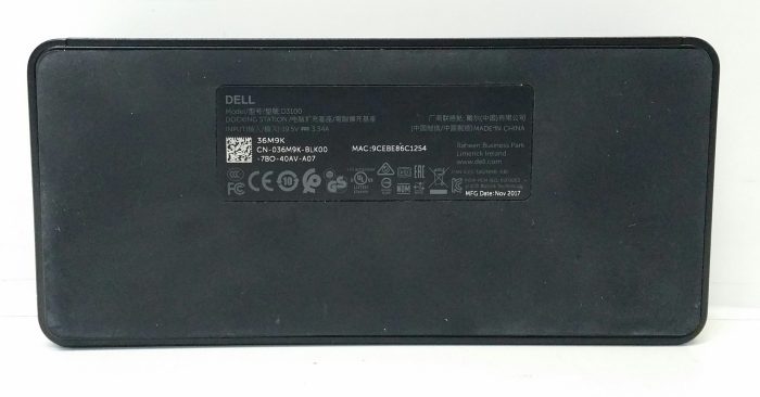 Dell D3100 Docking Station Black No PSU Included - Image 4