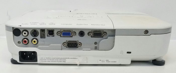 Epson H435B EB-X11 LCD Projector with 1815 Lamp Hours Used - Image 5